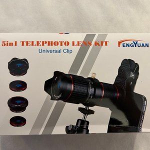 5 in 1 Telephoto Lens Kit Universal Kit